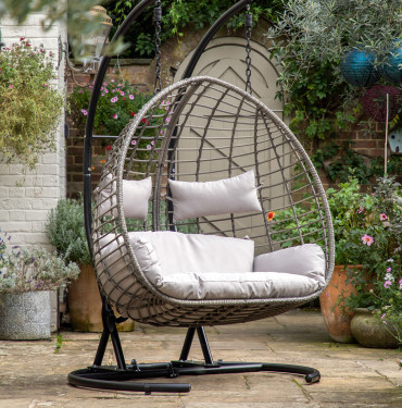 Rattan Hanging 2 Seater Chair