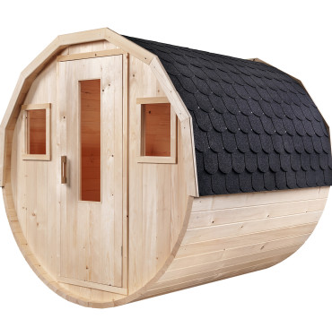 Outdoor Barrel Sauna 200 1