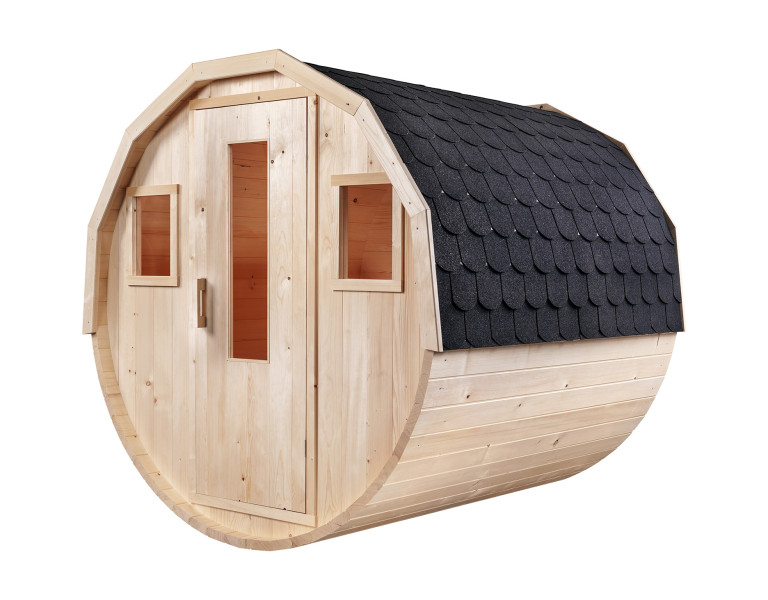 Outdoor Barrel Sauna 200 1